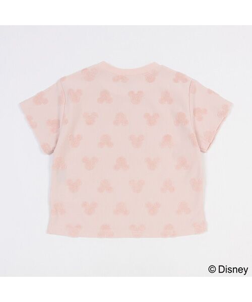 petit main / プティマイン Tシャツ | 【Disney】パイルジャガード柄Tシャツ | 詳細9