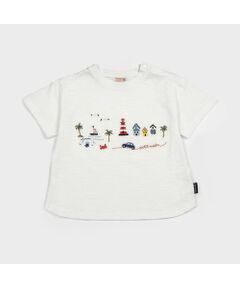 【接触冷感】マリンタウンTシャツ