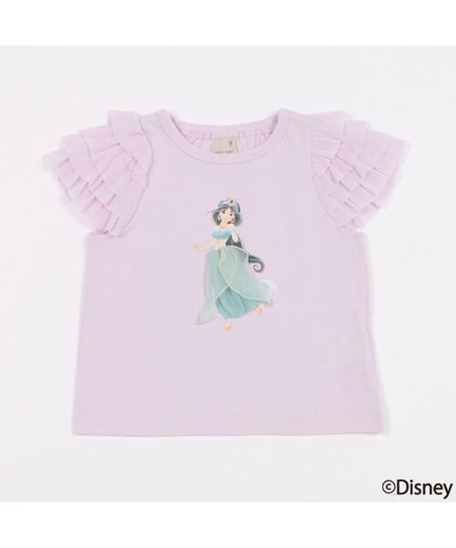 petit main / プティマイン Tシャツ | 【Disney】チュール袖グラフィックT | 詳細6