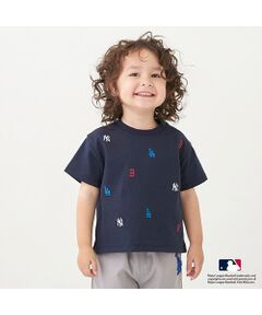 【MLB】ロゴ刺しゅうTシャツ