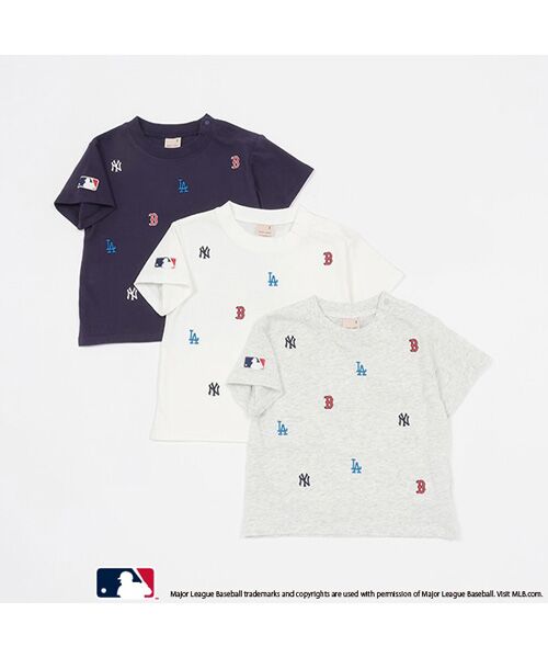 petit main / プティマイン Tシャツ | 【MLB】ロゴ刺しゅうTシャツ | 詳細18