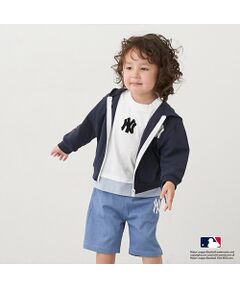 【MLB・UV加工】ワッフルパーカー