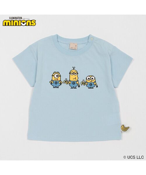 petit main / プティマイン Tシャツ | 【ミニオン】アップリケTシャツ | 詳細8