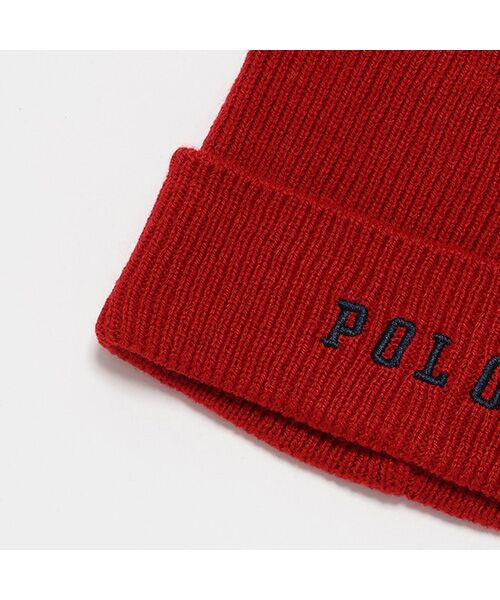 petit main / プティマイン ニットキャップ | 【POLO BCS】刺繍ニットキャップ（キッズサイズ） | 詳細4