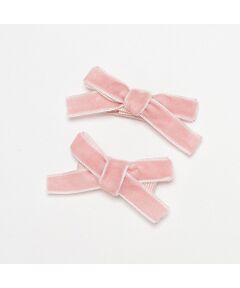 petit main / プティマイン ヘアピン | ベロアリボンピン