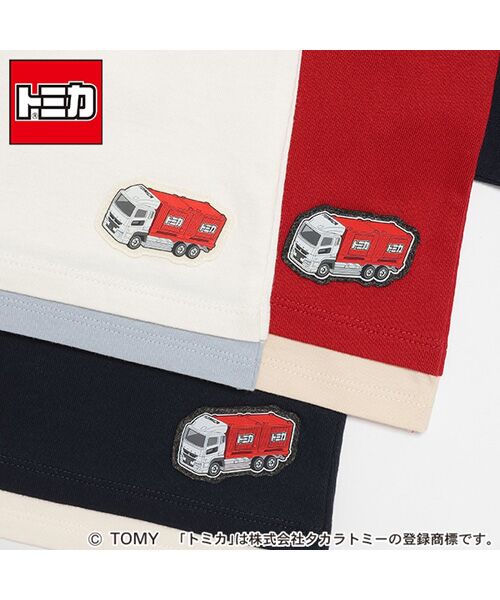 petit main / プティマイン Tシャツ | 【TOMICA】トミカ集合長袖Tシャツ | 詳細9