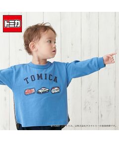 【TOMICA】後布帛長袖Tシャツ