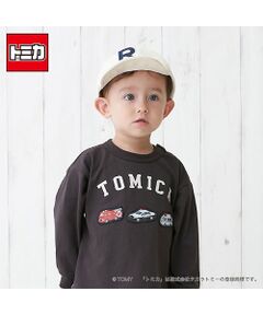 【TOMICA】後布帛長袖Tシャツ