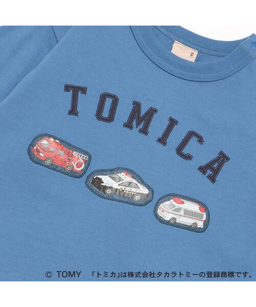 petit main / プティマイン Tシャツ | 【TOMICA】後布帛長袖Tシャツ | 詳細12