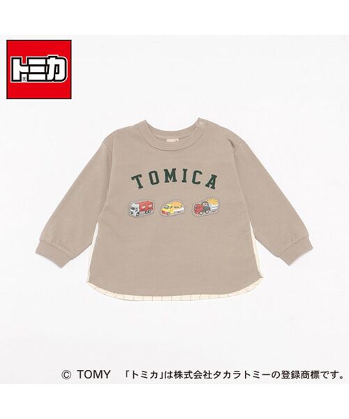 petit main / プティマイン Tシャツ | 【TOMICA】後布帛長袖Tシャツ | 詳細7