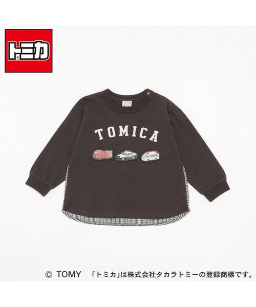 petit main / プティマイン Tシャツ | 【TOMICA】後布帛長袖Tシャツ | 詳細8