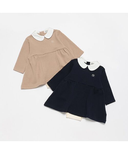 petit main / プティマイン ロンパース | 【POLO BCS】襟付きワンピロンパース | 詳細14