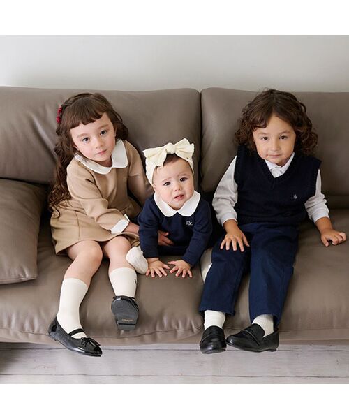 petit main / プティマイン ロンパース | 【POLO BCS】襟付きワンピロンパース | 詳細4