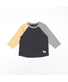 【オーガニック】配色ラグランTシャツ