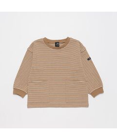 【オーガニック】柄ポケットTシャツ