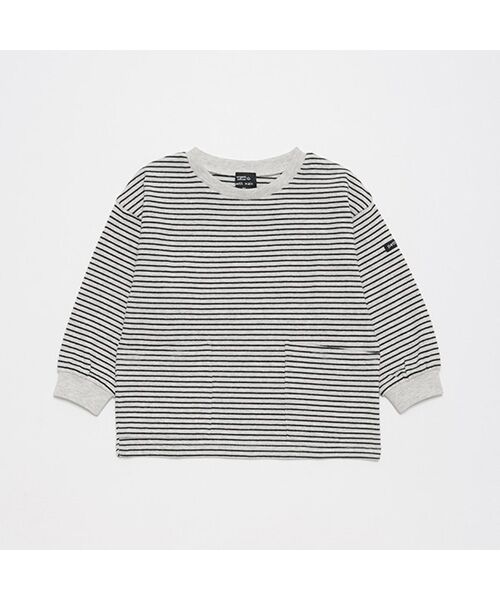 petit main / プティマイン Tシャツ | 【オーガニック】柄ポケットTシャツ | 詳細12