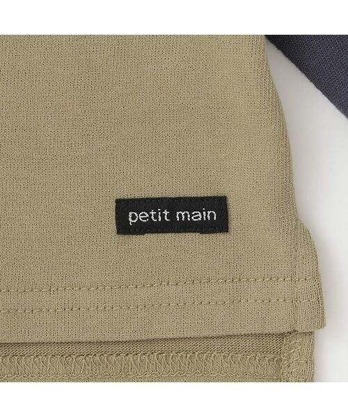 petit main / プティマイン Tシャツ | 恐竜刺繍長袖Tシャツ | 詳細5