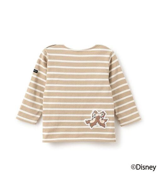 petit main / プティマイン Tシャツ | 【Disney】アップリケボーダー長袖T | 詳細7