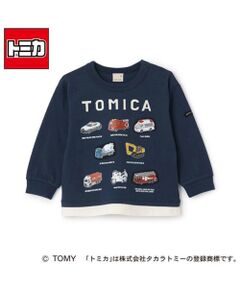 petit main / プティマイン ベビー・キッズウエア | 【TOMICA】車集合長袖Tシャツ