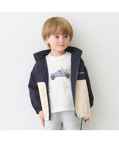 petit main / プティマイン ブルゾン | 【撥水加工】切替ウィンブレ