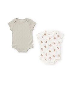 petit main / プティマイン ロンパース | 【弱酸性】ボディースーツ