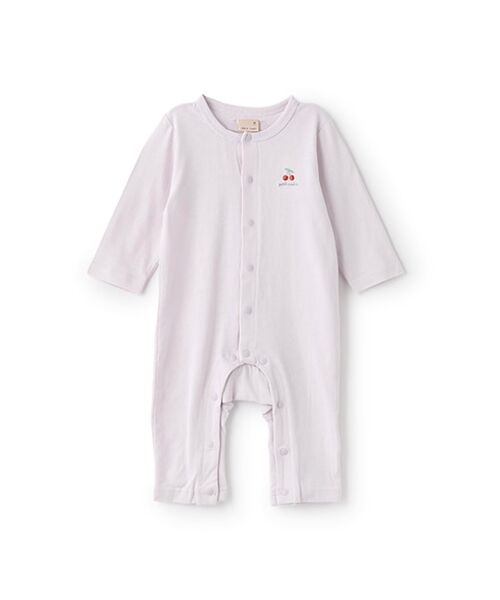 petit main/プティマイン 【GOODPRICE】長袖カバーオール ラベンダ- 70 petit main/プティマイン 【GOODPRICE】長袖カバーオール ラベンダ- 70