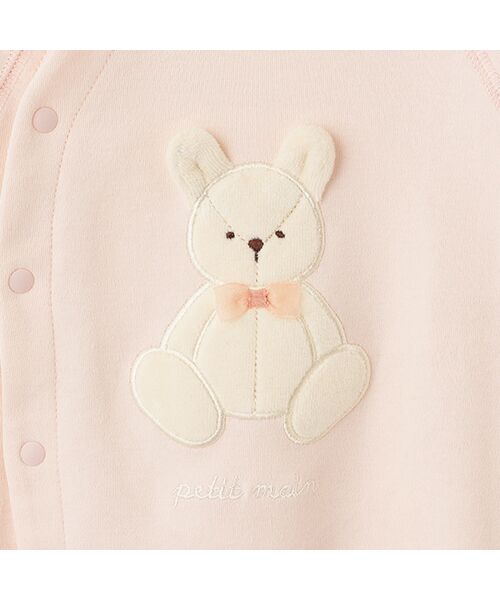 petit main / プティマイン ベビー・キッズウエア | 【オーガニック】アニマル2WAYオール | 詳細6
