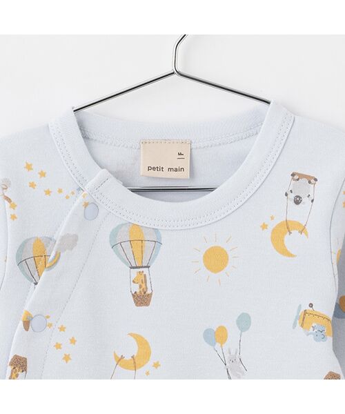 petit main / プティマイン ロンパース | 【弱酸性】SKYアニマル2WAYオール | 詳細5