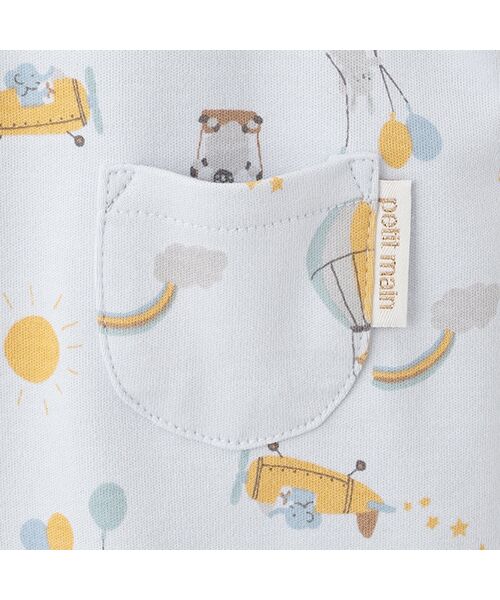 petit main / プティマイン ロンパース | 【弱酸性】SKYアニマル2WAYオール | 詳細6