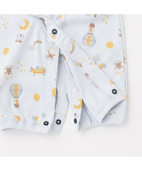 petit main / プティマイン ロンパース | 【弱酸性】SKYアニマル2WAYオール | 詳細8