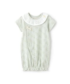 petit main / プティマイン ロンパース | 【弱酸性】襟刺繍2WAYオール