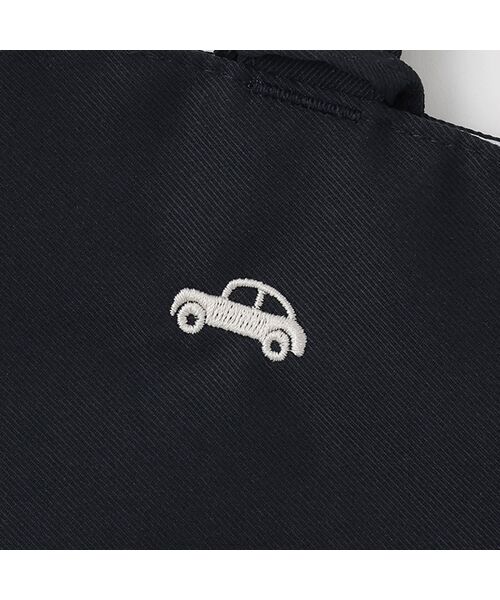 petit main / プティマイン トートバッグ | 切替刺繍シューズバッグ | 詳細5