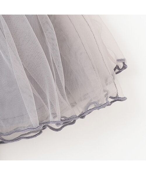 petit main / プティマイン ミニ・ひざ丈スカート | レギンス付きチュールスカート | 詳細12