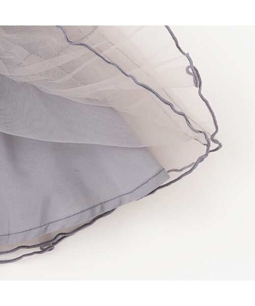 petit main / プティマイン ミニ・ひざ丈スカート | レギンス付きチュールスカート | 詳細14