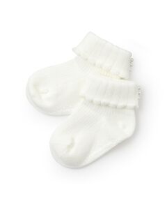 petit main / プティマイン ソックス | パール付きクルーソックス