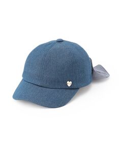 petit main / プティマイン キャップ | 日除けリボン付きキャップ