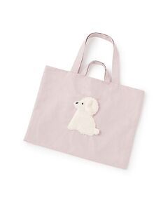 petit main / プティマイン トートバッグ | 【名入れ】DOGアップリケレッスンバッグ