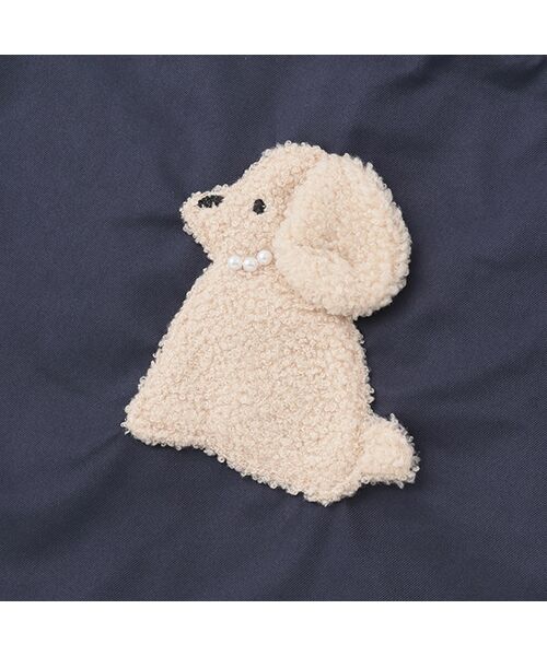 petit main / プティマイン トートバッグ | 【名入れ】DOGアップリケレッスンバッグ | 詳細9