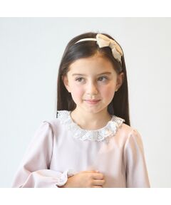 petit main / プティマイン カチューシャ・カチューム・その他 | サイドリボンカチューシャ