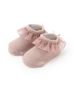 petit main / プティマイン ソックス | オーガンジーフリルカップソックス