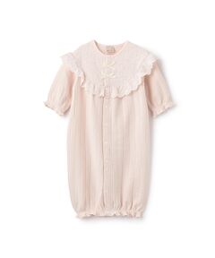 petit main / プティマイン ベビー・キッズウエア | 【オーガニック】レース切替2WAYオール