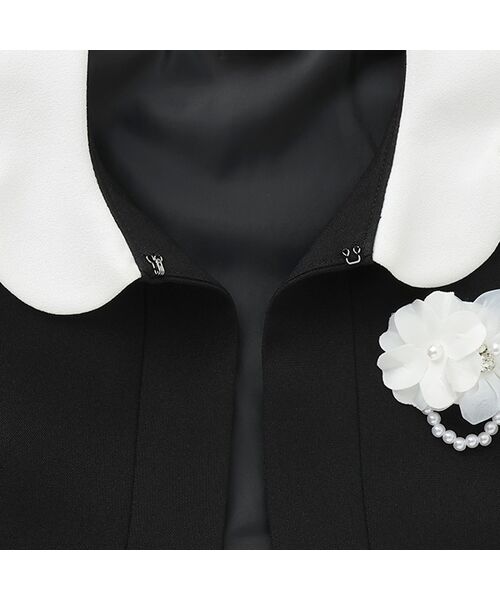 petit main / プティマイン ベビー・キッズウエア | ジャガードリボンOP＋襟付きJKセット | 詳細10