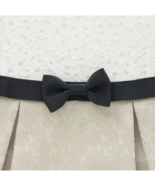 petit main / プティマイン ベビー・キッズウエア | ジャガードリボンOP＋襟付きJKセット | 詳細16
