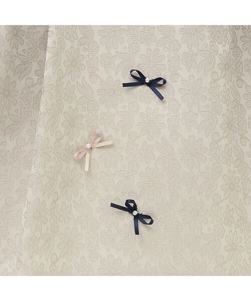 petit main / プティマイン ベビー・キッズウエア | ジャガードリボンOP＋襟付きJKセット | 詳細17