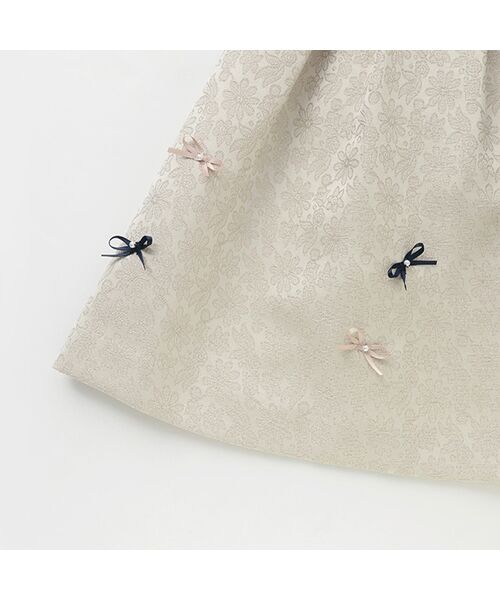 petit main / プティマイン ベビー・キッズウエア | ジャガードリボンOP＋襟付きJKセット | 詳細18