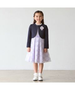 専用 プティマイン  ジャガードリボンワンピース・襟付きジャケットセット 110 NARUMIYA ONLINE｜ジャガードリボンOP+衿つきJKセット | Rakuten