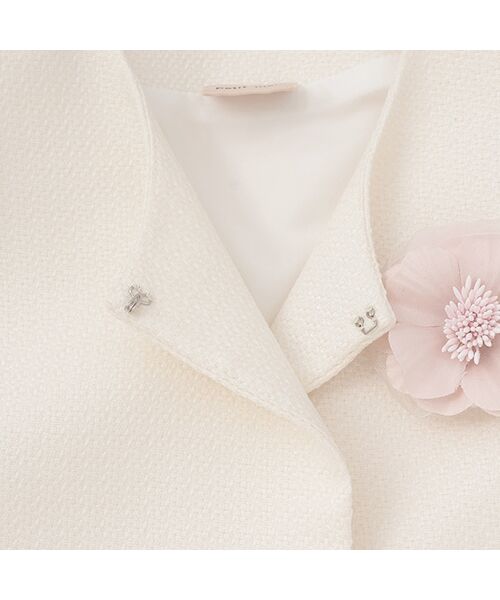 petit main / プティマイン ベビー・キッズウエア | 長袖OP＋スカラップジャケットセット | 詳細16