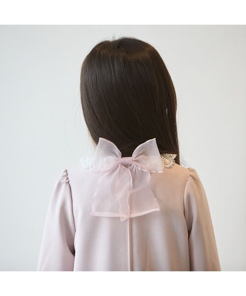 petit main / プティマイン ベビー・キッズウエア | 長袖OP＋スカラップジャケットセット | 詳細5