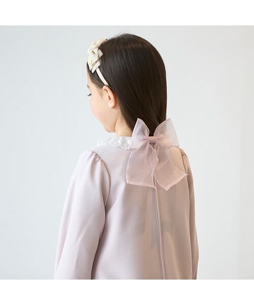 petit main / プティマイン ベビー・キッズウエア | 長袖OP＋スカラップジャケットセット | 詳細6