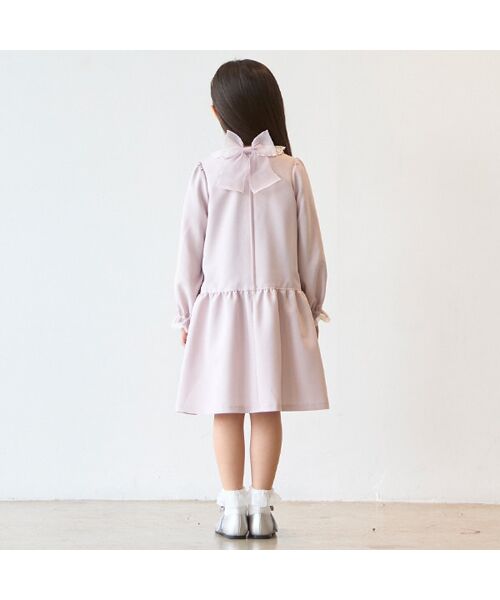 petit main / プティマイン ベビー・キッズウエア | 長袖OP＋スカラップジャケットセット | 詳細7